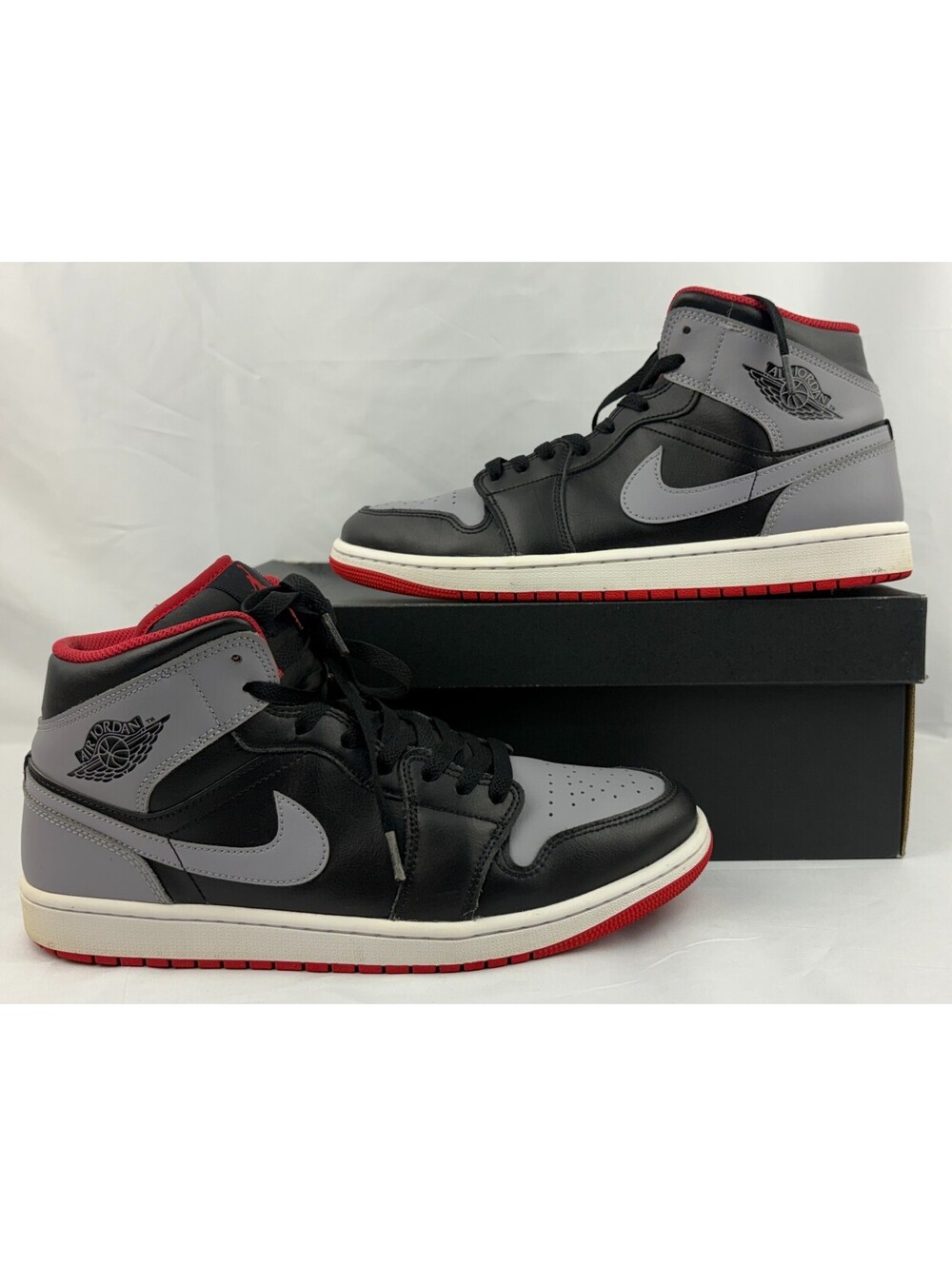 Mens Size 11 - Air Jordan 1 Mid Bred Shadow DQ8426-006